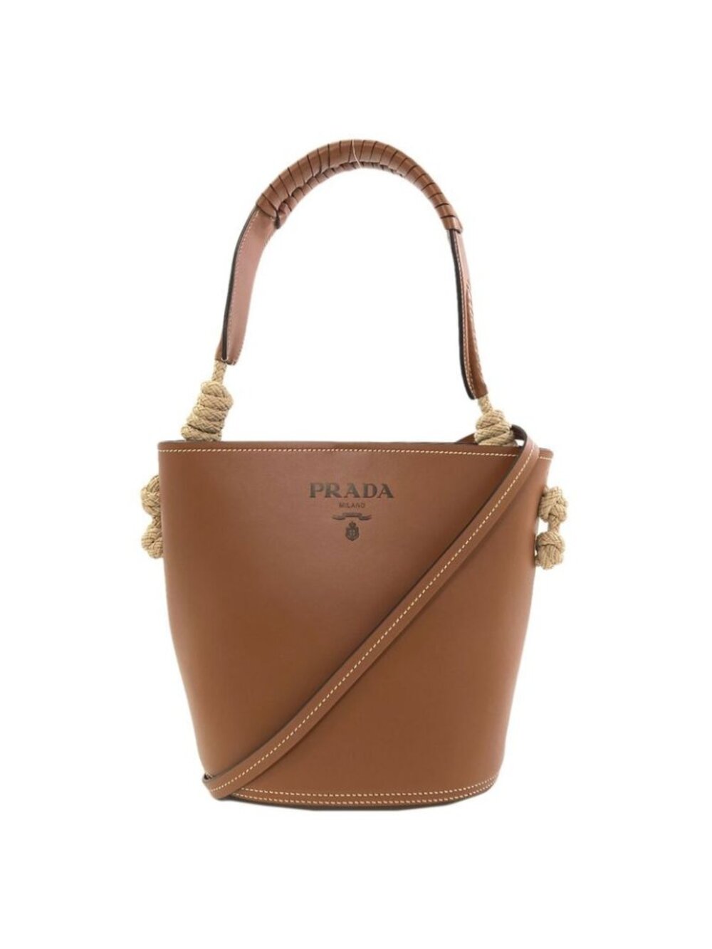 Prada Tumble Bucket Shoulder Bag